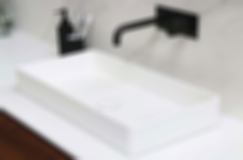 高雅黑色小臺盆